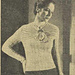 Exotic Charm in a New Neckline pattern