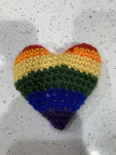 Heart amigurumi photo 10