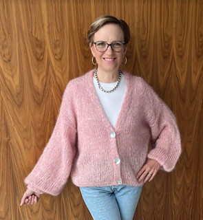 トップス Volume Handknit Cardigan Screen_Shot_2023-03-30_at_9.53