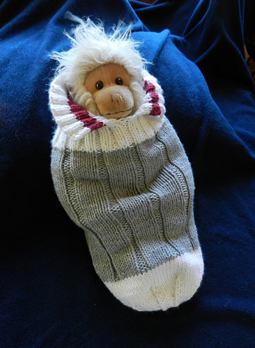 Work Sock Baby (Monkey) Snuggler photo 1