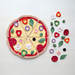 Pizza For Play Kitchen pattern