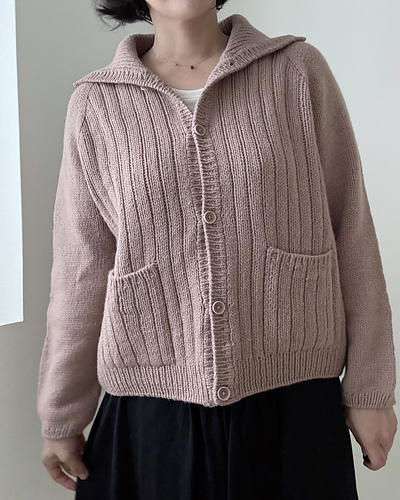 IRANG rib Cardigan