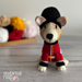 Albert the Royal Guard Corgi pattern