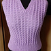 Sleeveless Pullover pattern