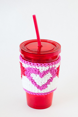 Tapestry Heart Cup Cozy photo 4