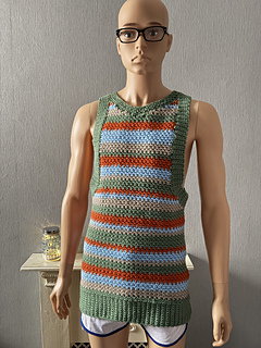 Ravelry: Chunky Hooded Muscle Top pattern by Seyhall Crochet Design