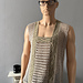 Ribbed Stripe Tank Top pattern