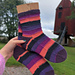 Broom Rider's Socks pattern 