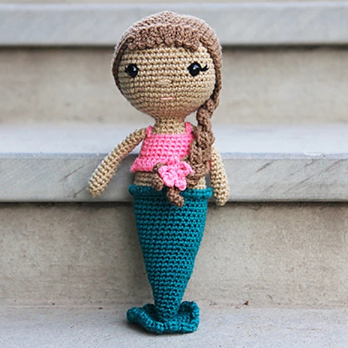 Zoya Mermaid Doll Free Crochet Pattern