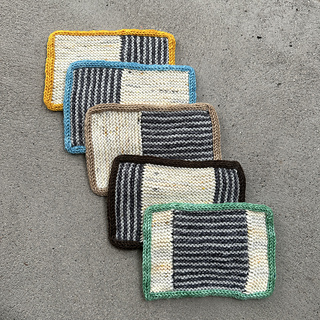 5 coaster set! Top to bottom: Style 1A, Style 1B, Style 2, Style 3, Style 4.