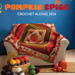 Sirdar Pumpkin Spice Blanket CAL pattern