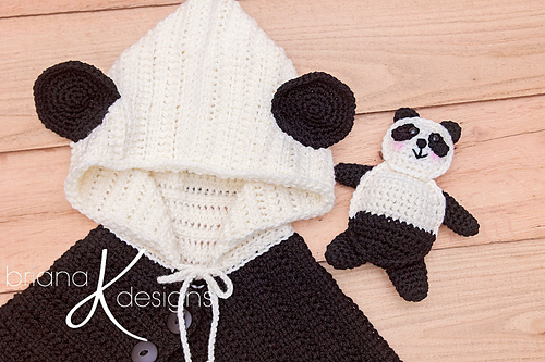 Panda Bear Poncho & Buddy photo 5