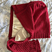 Little Red Cabled Hood pattern