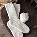 Mock Cable Sock pattern 