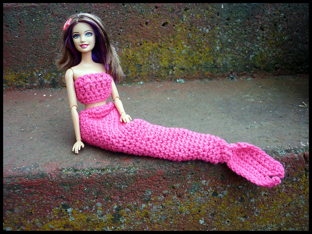 Ravelry: Barbie Mermaid Tail pattern by Myshelle Cole