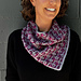 Square Loops Cowl pattern