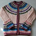 p.10 Textured Fair Isle Cardigan pattern 