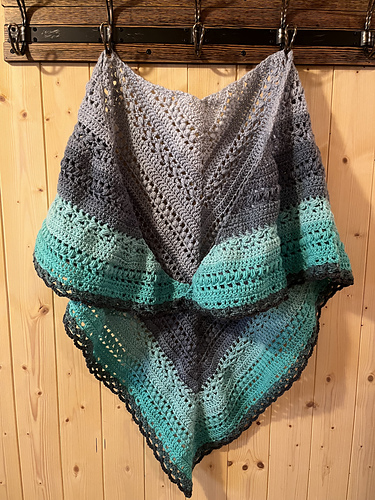 Chiefs Mountain Moon Shadow Satin Shawl