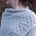 Winter Snow Shawl pattern 