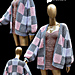 Patchwork cardigan pattern 