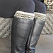 Purl Striped Boot Toppers pattern 