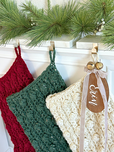 Jumbo Puff Stitch Stocking 116 photo 7