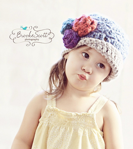 Shell Stitch Flapper Hat 013 photo 2
