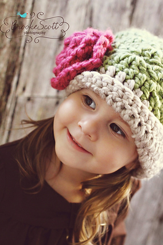 Shell Stitch Flapper Hat 013 photo 3