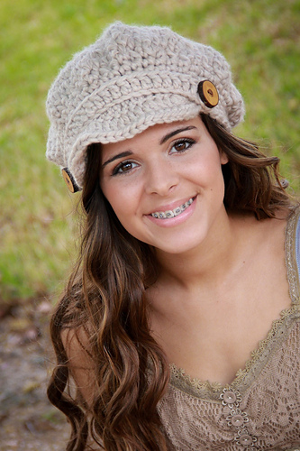 Chunky & Slouchy Newsboy Hat 011 photo 11