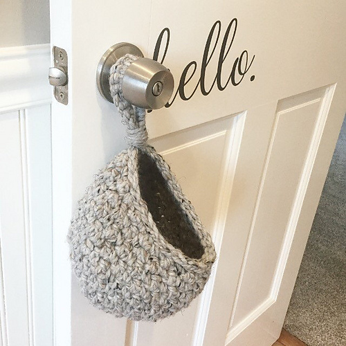 Ravelry Door Knob Basket 039 pattern by Simply Made By Erin