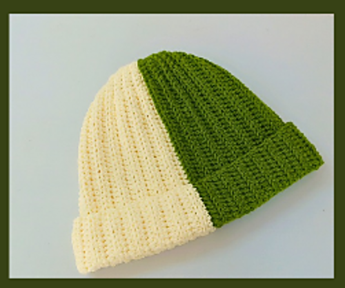 Ravelry: 2 colored beanie pattern by sinarra