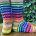 Stairway to Heaven Socks pattern 