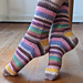 Candy Kisses Socks pattern 