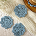 Whimsical Flower Coaster pattern