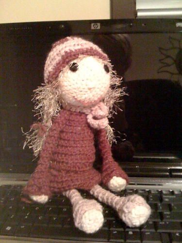 Amigurumi 'Shelly' Girl Doll photo 4