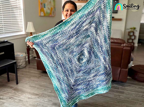 Caron Cakes Square Blanket