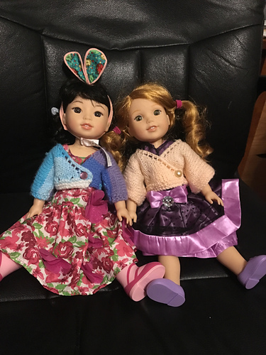 Kimono Sweater Fits 13 & 14-inch Dolls photo 10