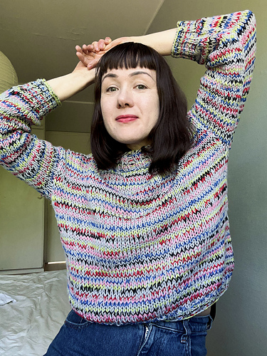Swirl sweater