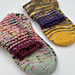 Fade in fade out socks pattern 