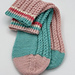 Lazy cable socks pattern 