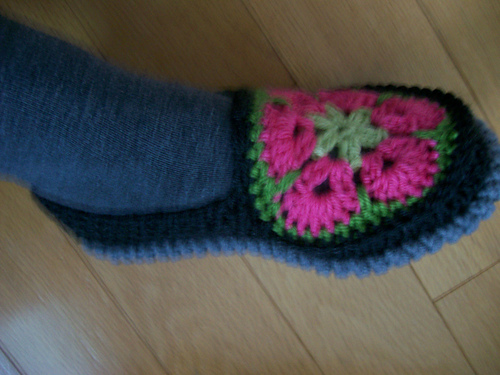 African Flower Slippers photo 3