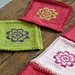 Marigold Coasters pattern 