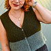 Perennial Brioche Vest pattern