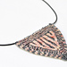 Brioche Triangle Necklace pattern 