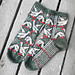 Geese socks pattern 