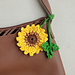 Floral Bag Charm pattern