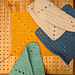 Solid Granny Square pattern 