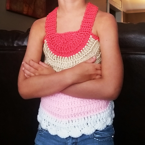 Ravelry Child swing top pattern by Kristin's Creations