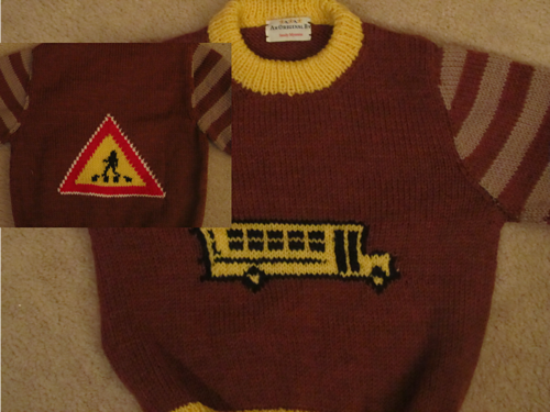 Ravelry: School Bus & Crossing pattern by Sandy Myerson