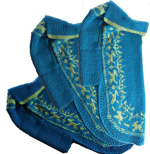 Genser med glade hunder - Laila Nordnes